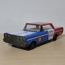 Showa Retro Tin RACE Racing Car