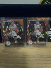 Steph Curry 2021 Prizm Draft Picks Orange Cracked Ice