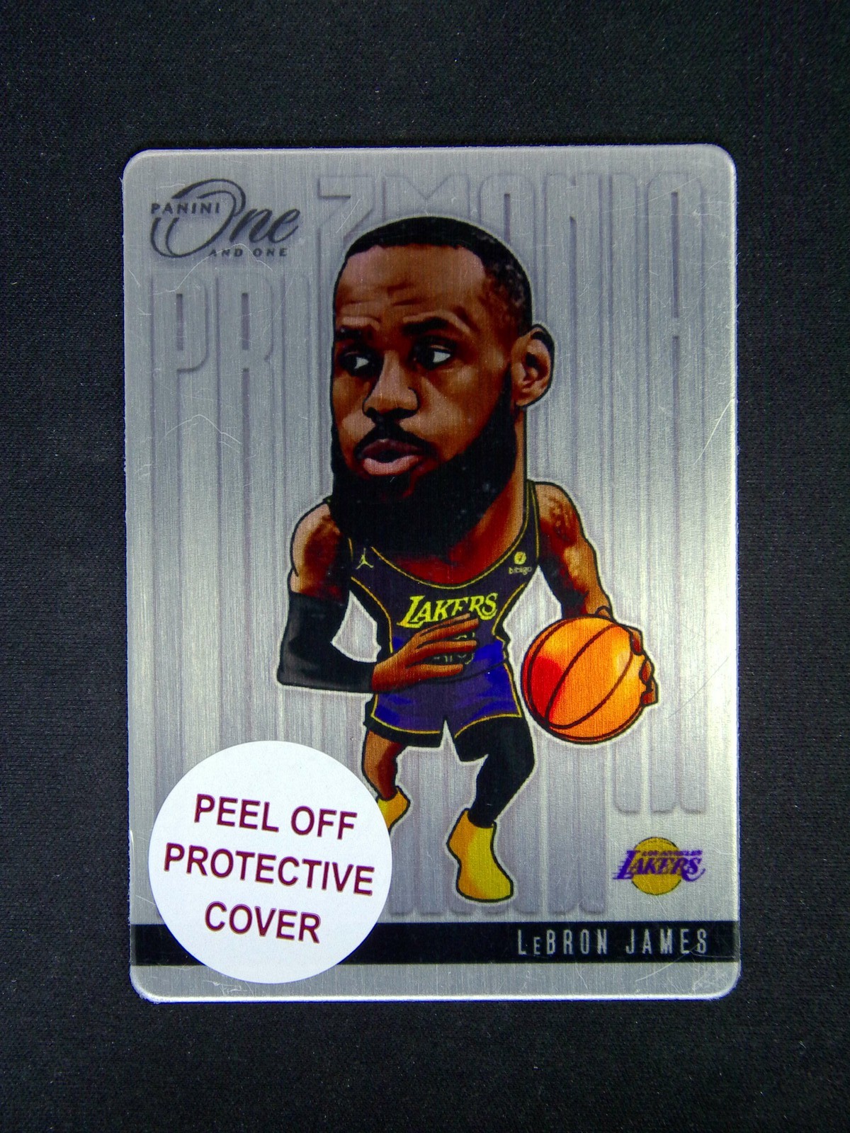 2024-25 Panini One and One LeBron James Prizmania Case Hit SSP