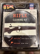 Otis Rifle Breech To Muzzle Cleaning Kit .22 to .45 Cal Brush/Patch Cleaning NEW