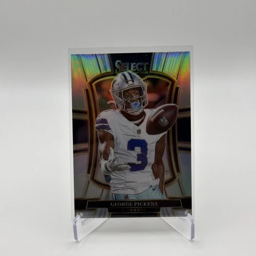 2025 Panini Select - Premier Level George Pickens #197 Silver Prizm