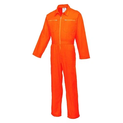 Portwest Arbeitsoverall Baumwolle Gr. XS orange 7 Taschen C811ORRXS - Bild 1 von 4