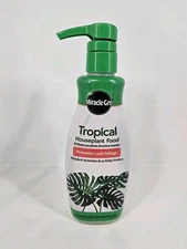 Miracle-Gro Tropical Houseplant Food Fertilizer 8 fl oz Promotes Lush Foliage