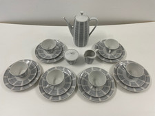 50er Jahre Kaffeeservice Mitterteich Bavaria Modell "Adria"