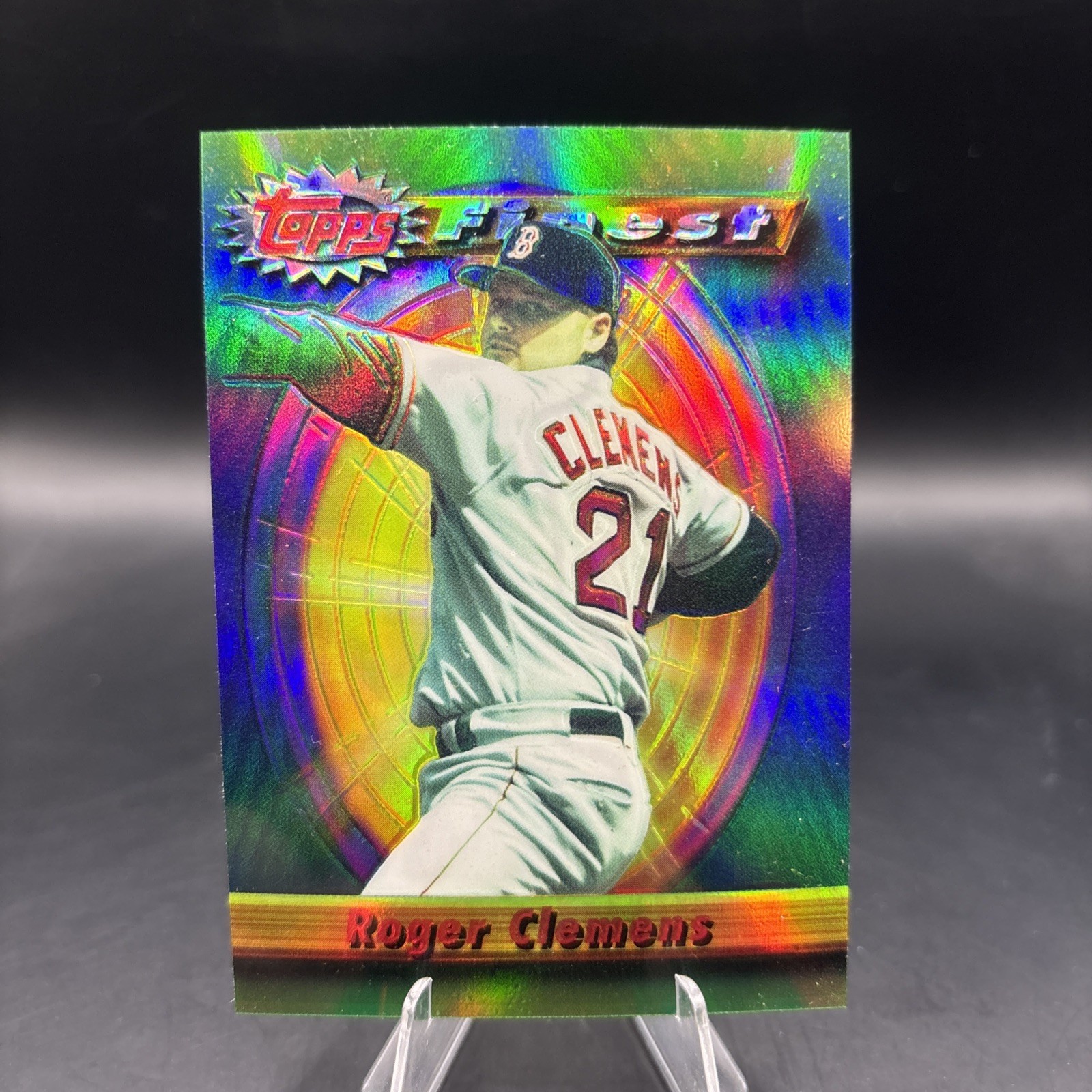 1994 Topps Finest - Roger Clemens #217 Refractor