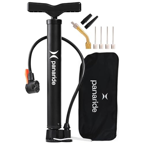 Bike Pump Floor, Advanced Bike Tire Inflator, Bicycle Hand Air Pump Portable