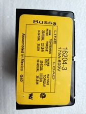 buss 16204-3, 3 pole, wire range 14 to 2/0.