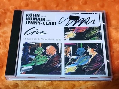 Live, Theatre de la Ville, Paris, 1989 by Kühn/Humair/Jenny-Clark (CD, 1990)