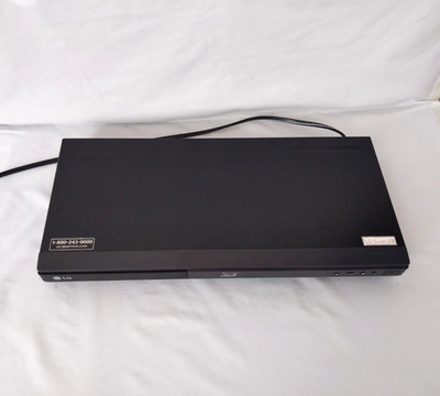 LG Network 3D Blu-ray DVD Disc Player BD670 HDMI Black Smart TV Works No Remote
