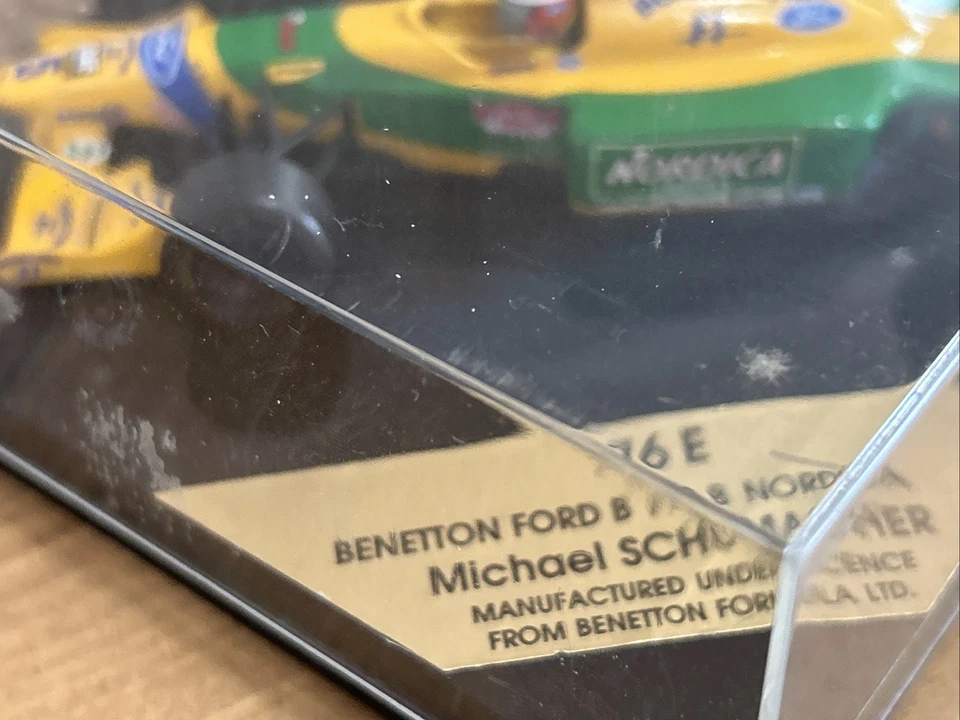 Benetton Ford B193 B Schumacher Collection Onyx 1/43 - Immagine 3 di 4