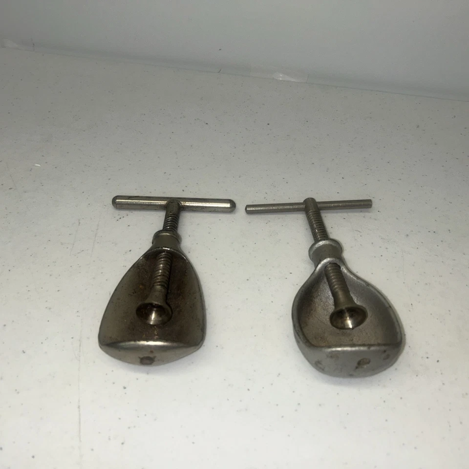 Two Vintage Cast Iron Nut Crackers From 1950. Working Mechanisms - Image 3 of 4