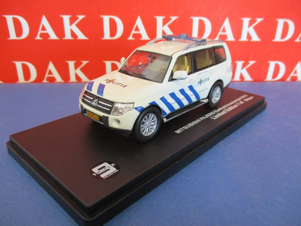 Die cast 1/43 Modellino Auto Polizia Mitsubishi Pajero Amsterdam Police 2013 - Immagine 2 di 4