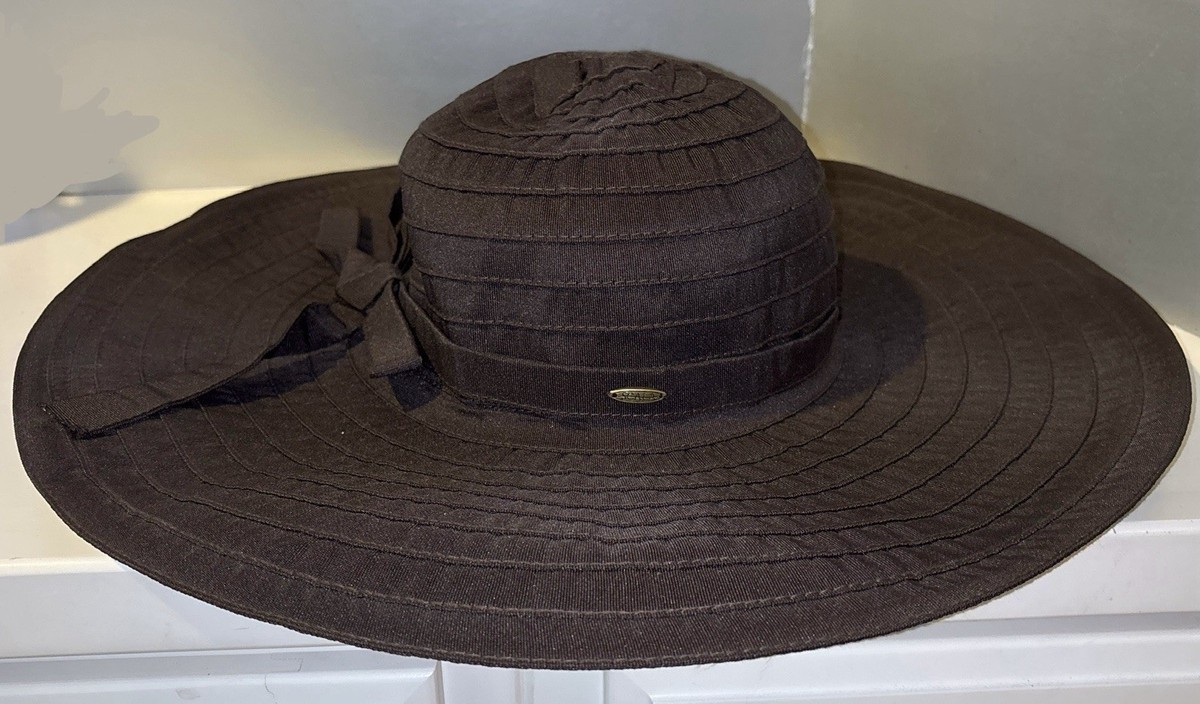Scala Ribbon Hat Scala Ribbon Band Fedora Summer Hat – Animo Hat & Apparel main image 4