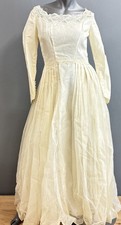 1950 Vintage Estate Sale Wedding Dress 