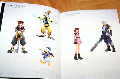 Kingdom Hearts III 3 Rare Art Book Buch Artbook PS4 Xbox One