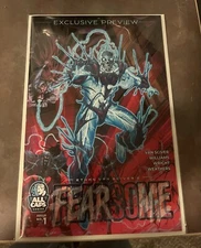 FEARSOME #1 PREVIEW BOOK! ALL CAPS COMICS! New!