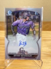 2023 Bowman Draft Chrome Bryant Betancourt 1st Auto