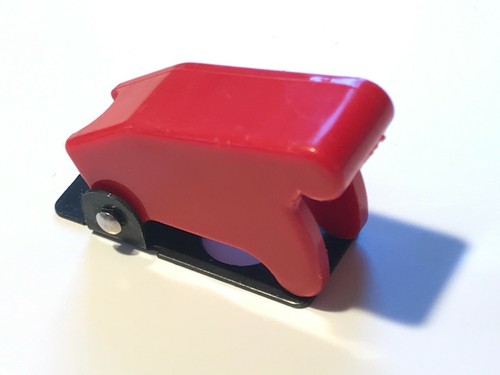 TOGGLE SWITCH GUARD PROTECTOR SPRING LOADED COVER ALL COLOURS fcb21 - Picture 3 of 24