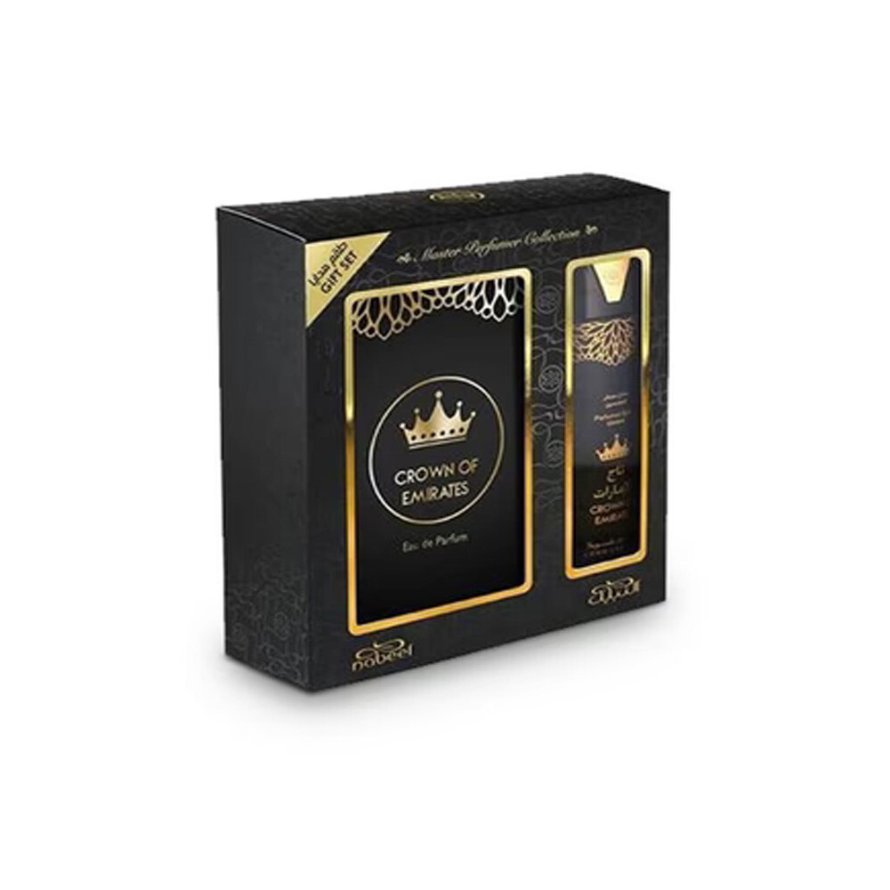 Nabeel Crown Of Emirates Confezione Regalo Profumo 100ml Deodorante 200ml