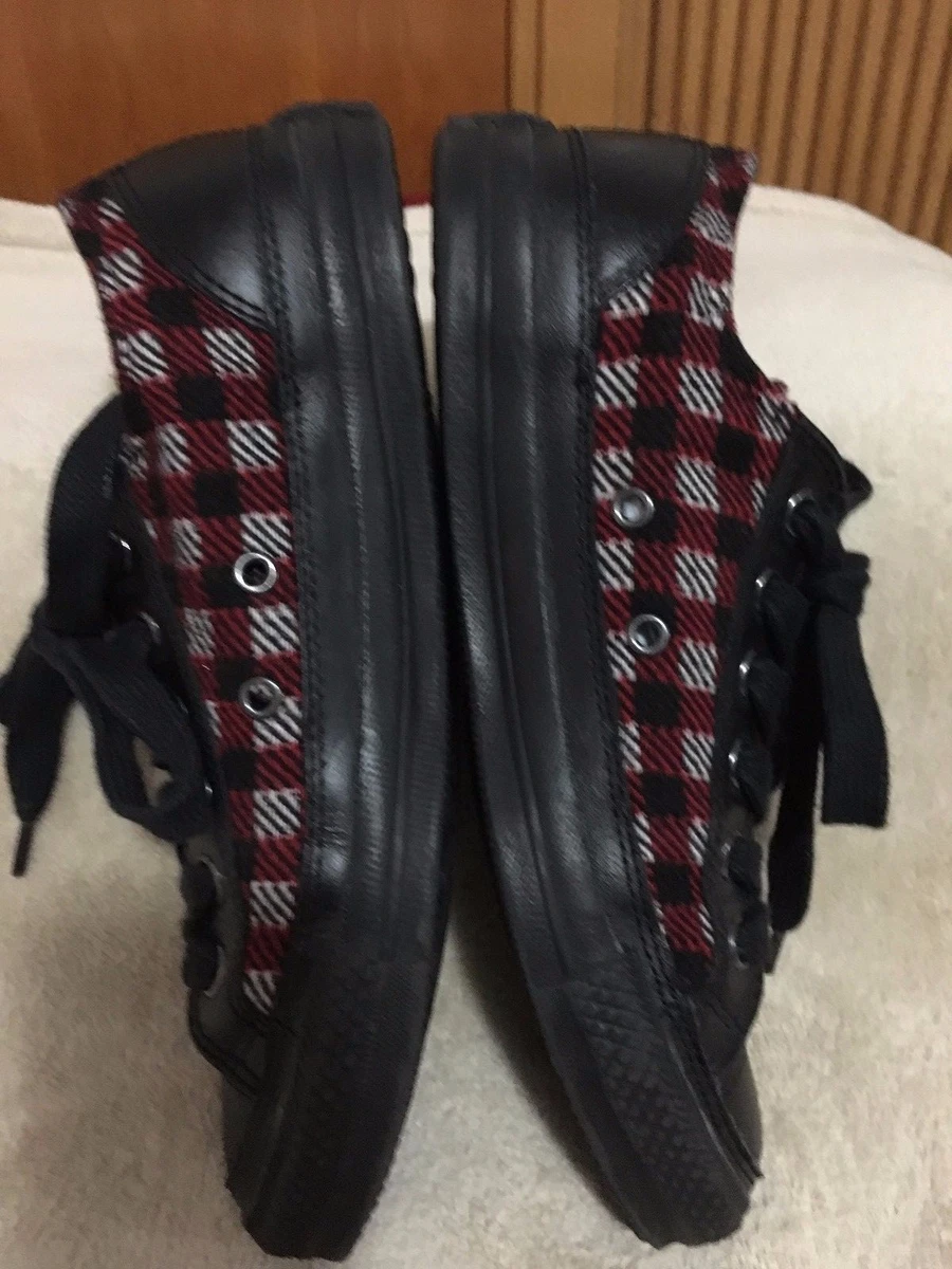Converse flannel deals shoes