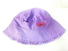 SALE UV Skinz Girls Reversible UPF 50 Bucket Sun Hat, SIZE 6, PURPLE