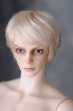 1/3 20.5-23cm BJD SD MSD Wig Blonde Wig for Boy/Uncle Doll Dollfie Wig Hair