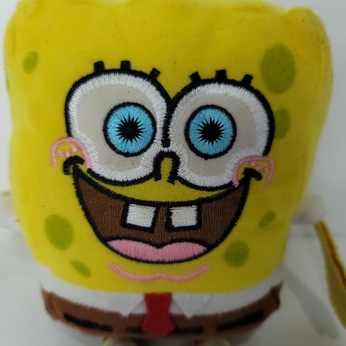 Spongebob Squarepants Plush Stuffed Animal Happy Soft Nickelodeon Coin Purse - Picture 2 of 7