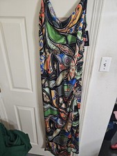 Fashion Nova Summer Long Dress Size 1X