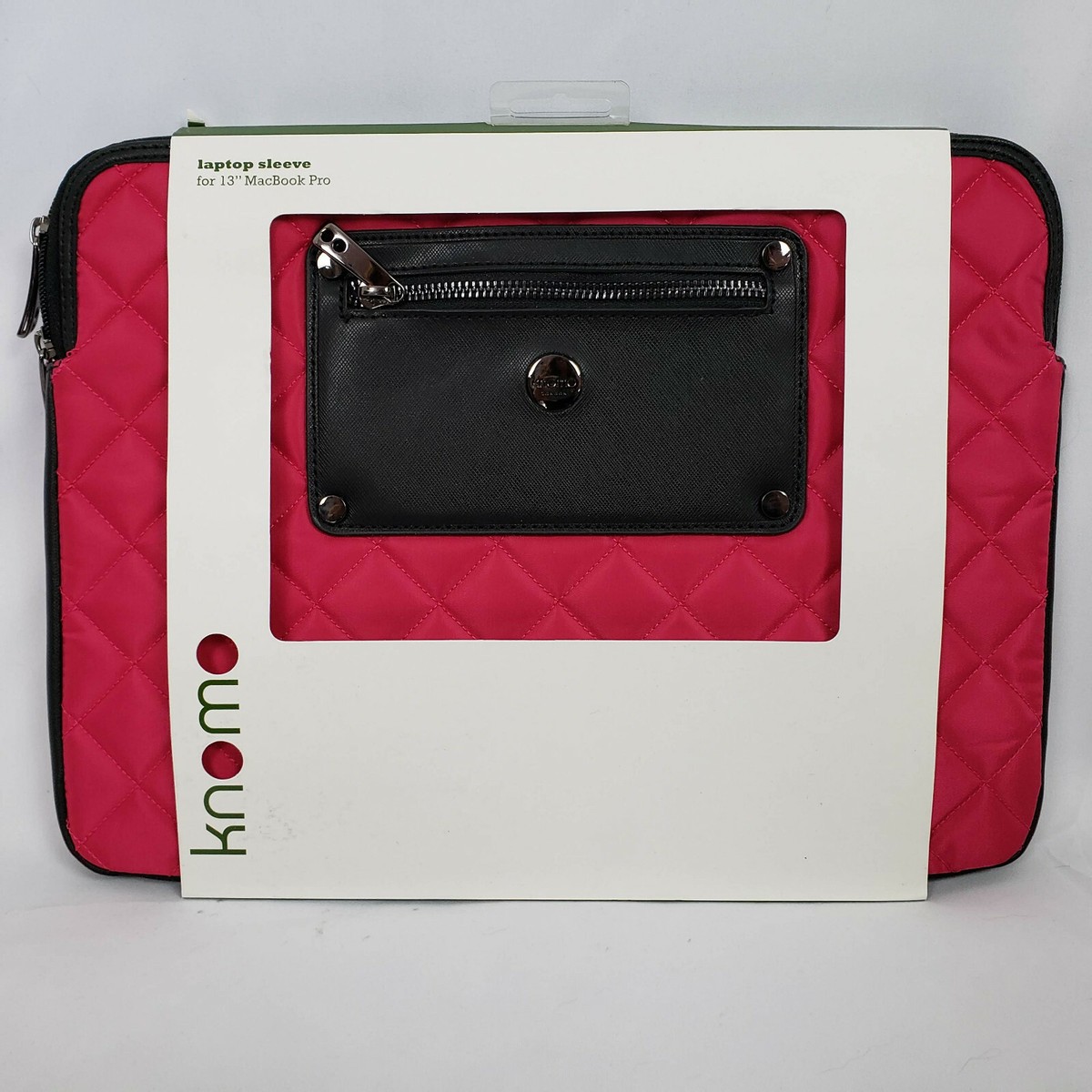 Knomo London Womens Slim MacBook Pro Quilted Felt 13