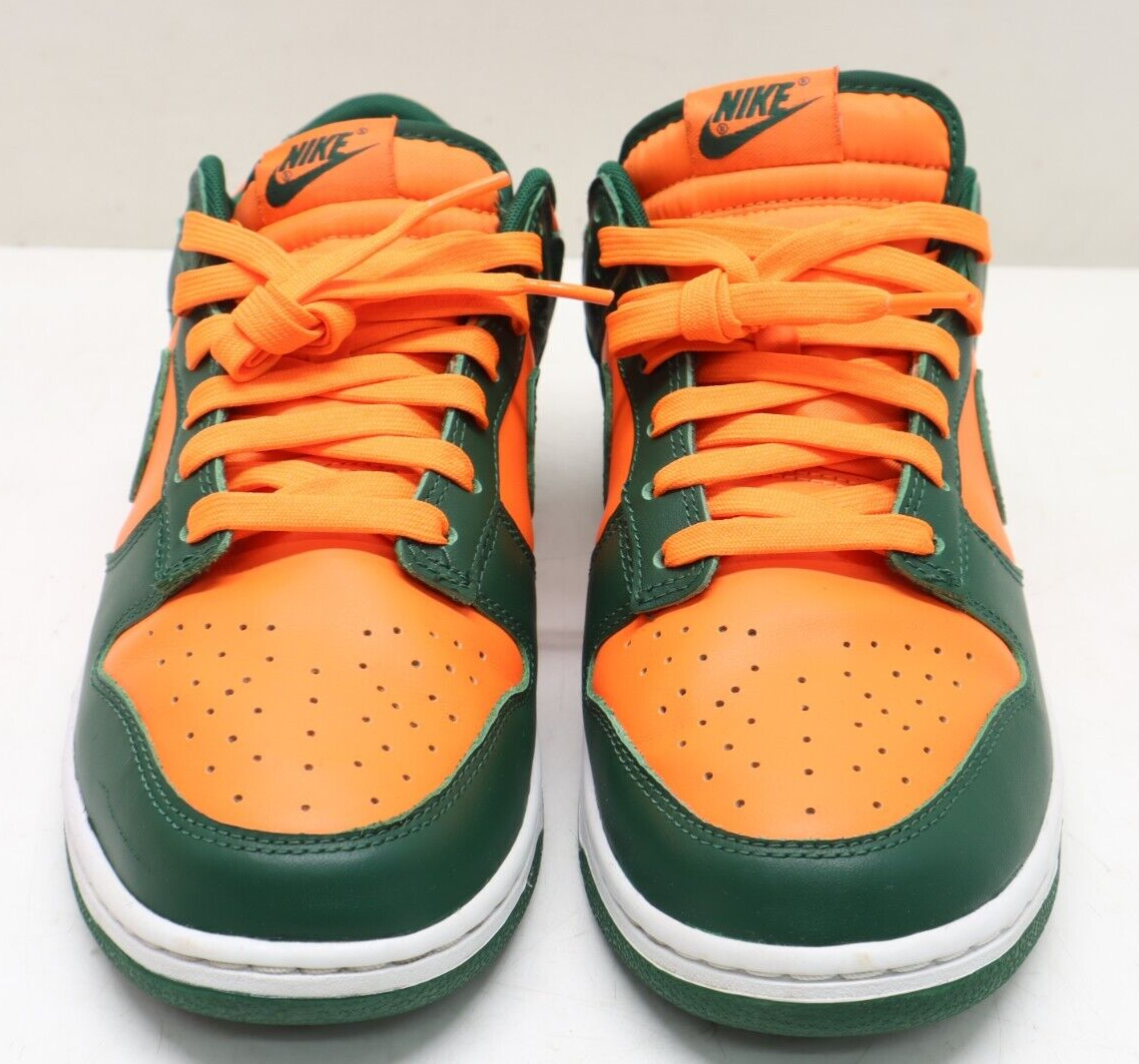 Nike Dunk Low Retro Miami Hurricanes Gorge Green/Orange DD1391-300