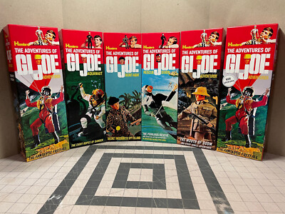 Custom 1969 coffin  RED TOP STYLE Adventures of GI JOE boxes and more!