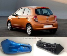 STOßSTANGE HINTEN LACKIERT IN WUNSCHFARBE NEU für Nissan Micra 2010-2013