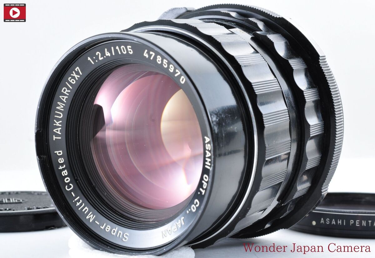Pentax SMC TAKUMAR 6x7 105mm f2.4 MF Lens for 6x7 67 II Pentax SMC TAKUMAR 6x7 105mm f2.4 MF Lens for 6x7 67 II