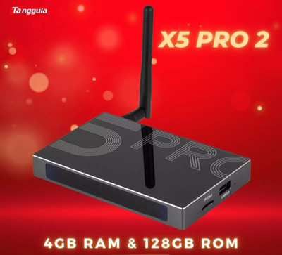    Upgraded Tanggula X5 PRO 2 Streaming TV Box 2025 Multi Language, 18+   