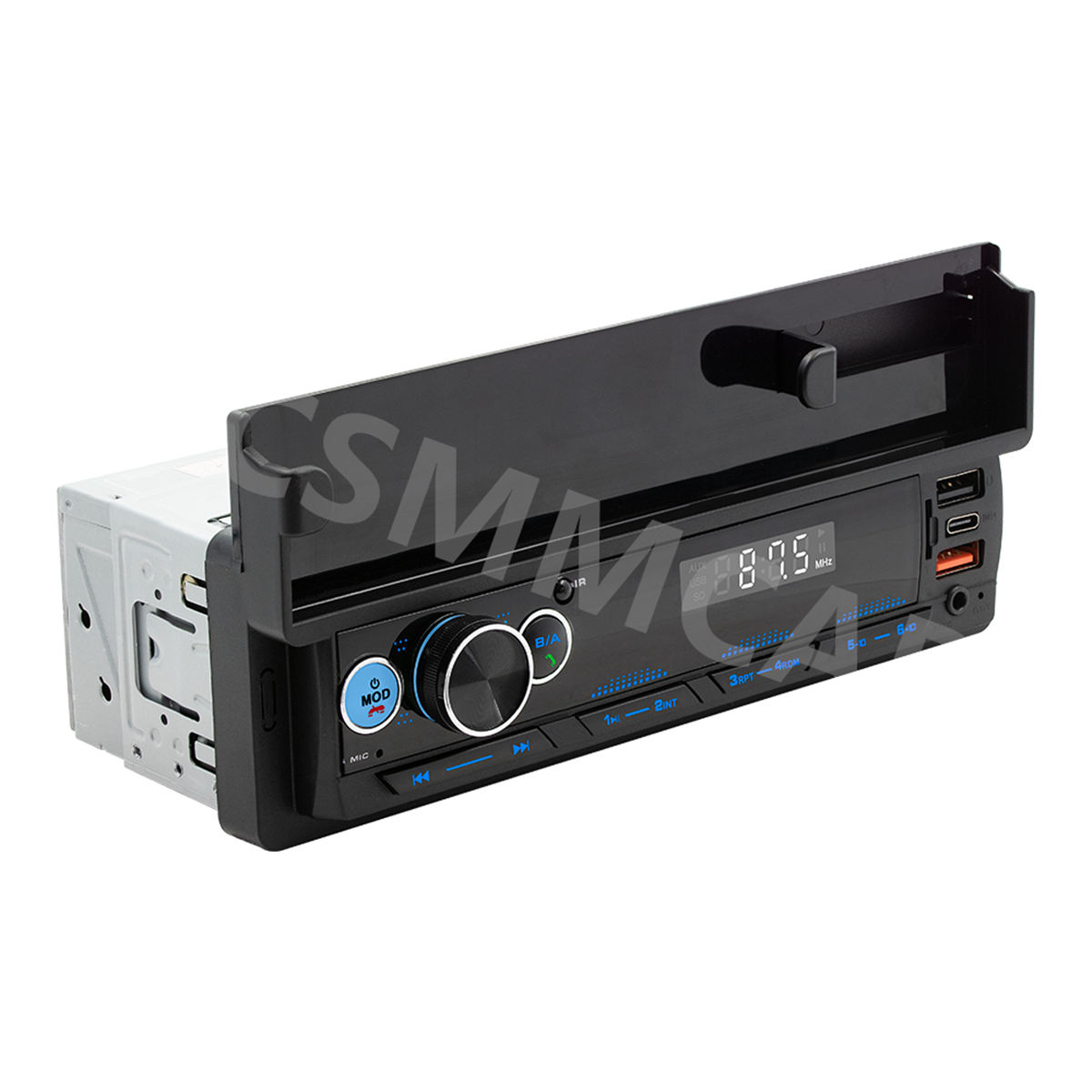1DIN Bluetooth Car Stereo with FM USB MP3 Player and APP Car Finder-image