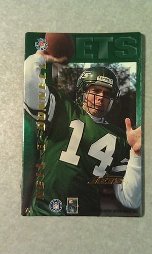 Neil O'Donnell New York Jets 1996 Chris Martin Enterprises NFL Pro Mags Magnet