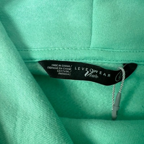 Levelwear NHL Stanley Cup Green Mock Collar Mens XL Loop Ice Green RC08L - Picture 6 of 13