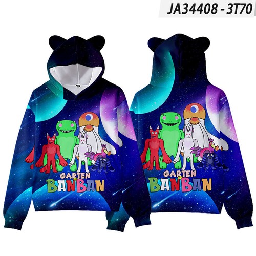 Garten of banban Hoodies Sweatshirts Tops Pullovers Outwears adult ear X'masgift - Picture 30 of 37