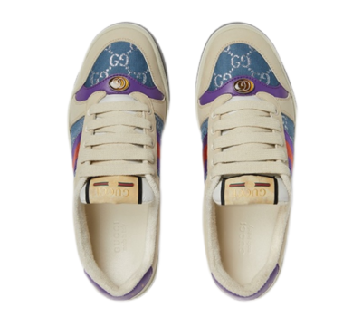 Gucci Screener GG Enamel Aged Casual Sneaker Women's 577684