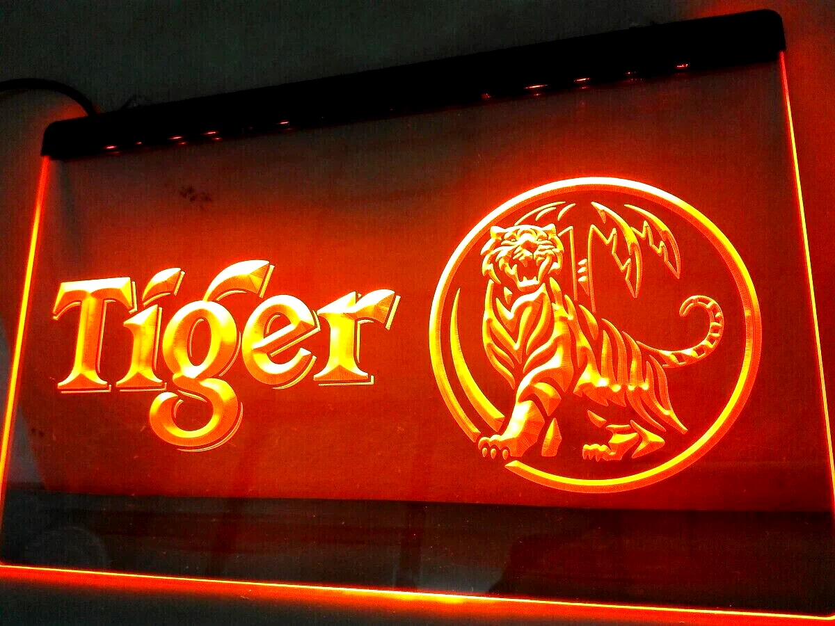 Tiger online neon light