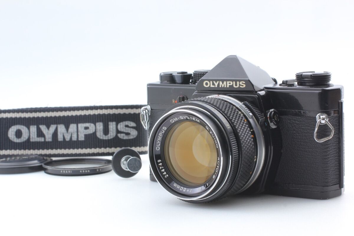 CLA'd【 Near Mint+++ 】Olympus OM-1 Black SLR G.Zuiko Auto-S CLA'd【 Near Mint+++ 】Olympus OM-1 Black SLR G.Zuiko Auto-S