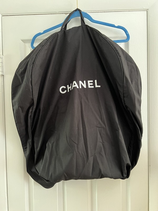 Auth Chanel Long Garment Bag for Dress Suit 54” x 24"