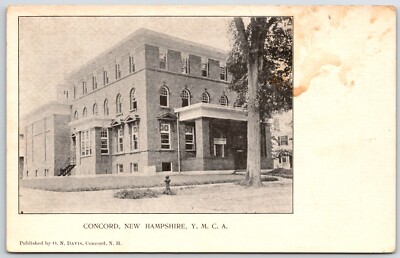 Concord NH New Hampshire Y.M.C.A. YMCA Private Mailing Postcard UNP