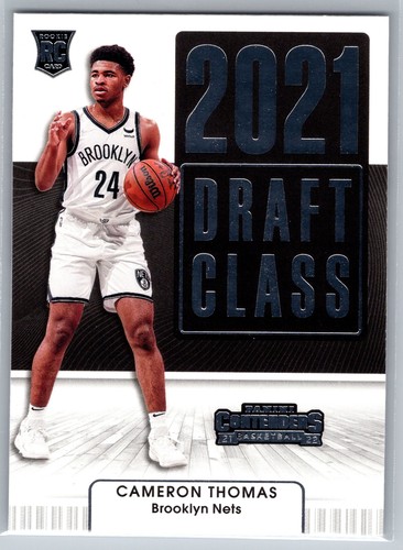 2021 Contenders Cameron Thomas Rookie 2021 Draft Class #27 Nets | eBay