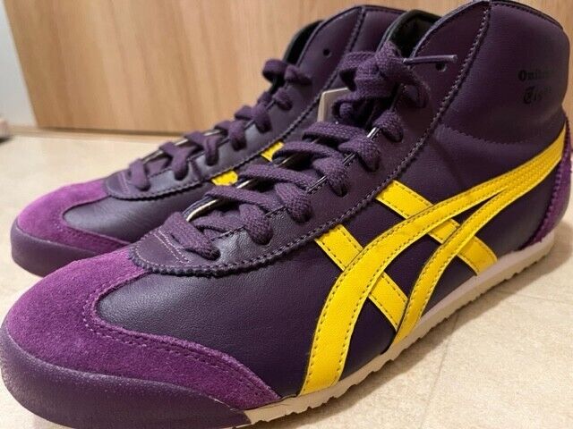 Onitsuka Tiger MEXICO MID RUNNER Purple/Yellow THL328 US Onitsuka Tiger MEXICO MID RUNNER Purple/Yellow THL328 US