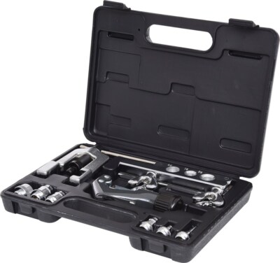 KS TOOLS Klima-Kälte-Bördel- und Muffen-Satz 1/8''-3/4'', 10-tlg