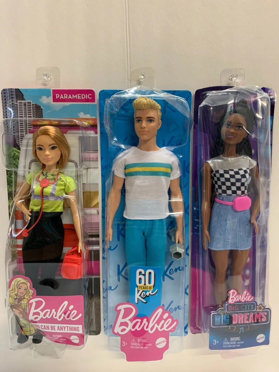 2021Barbie Ken 60th Anniversary Doll 2 in Throwback Workout Look