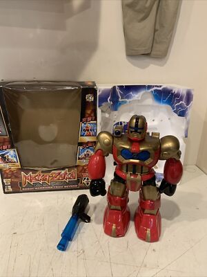 Meka Zoku Robot Warriors From Beyond Voice Command 14 Inches Tall