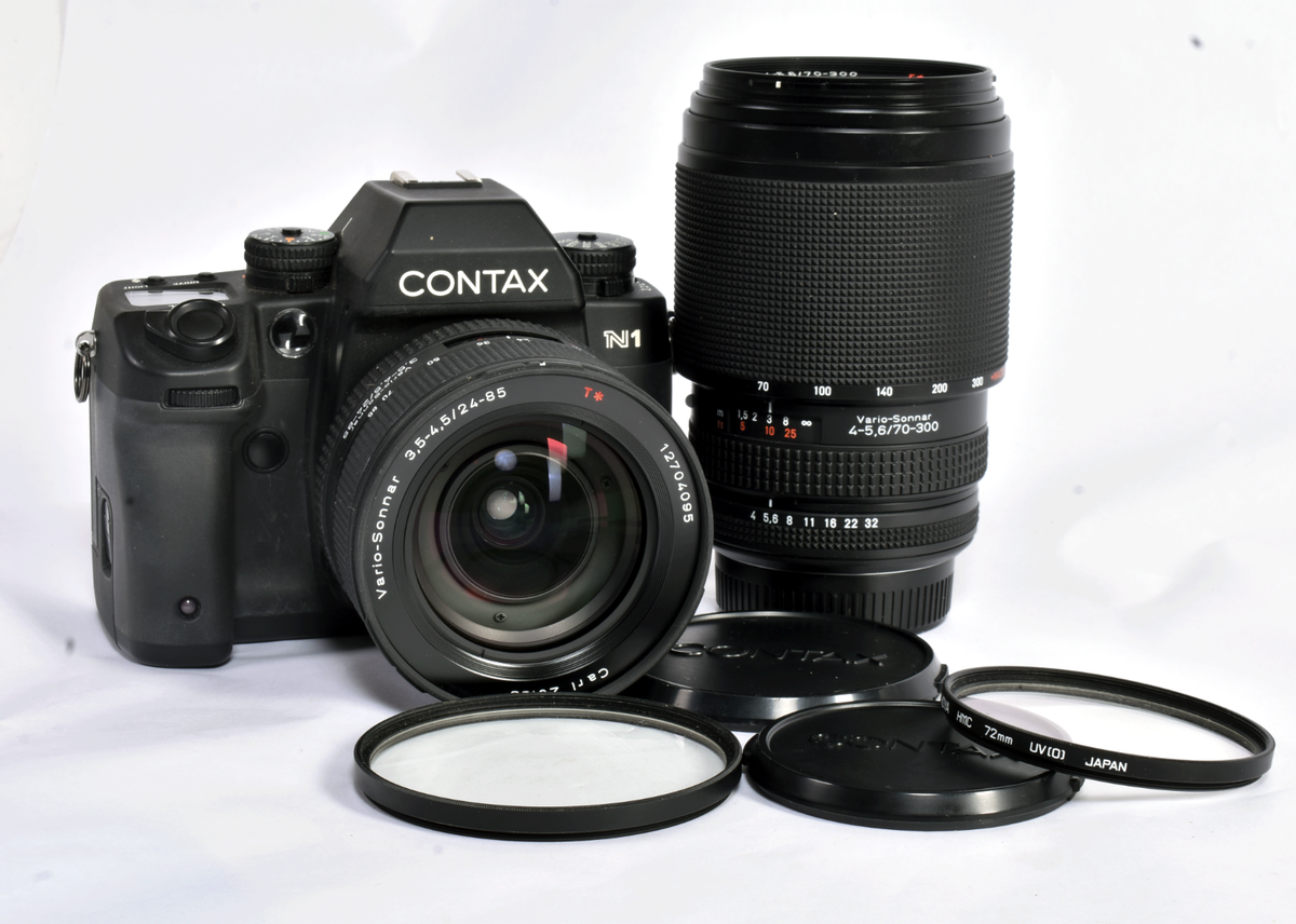 CONTAX N1 35mm Film Camera w/ ZEISS Vario Sonnar 24-85mm CONTAX N1 35mm Film Camera w/ ZEISS Vario Sonnar 24-85mm
