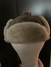 Vintage Sheepskin Winter Hat